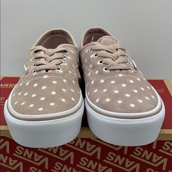 •VANS AUTHENTIC PLATFORM SUEDE POLKA DOTS WMNS - Picture 10 of 16